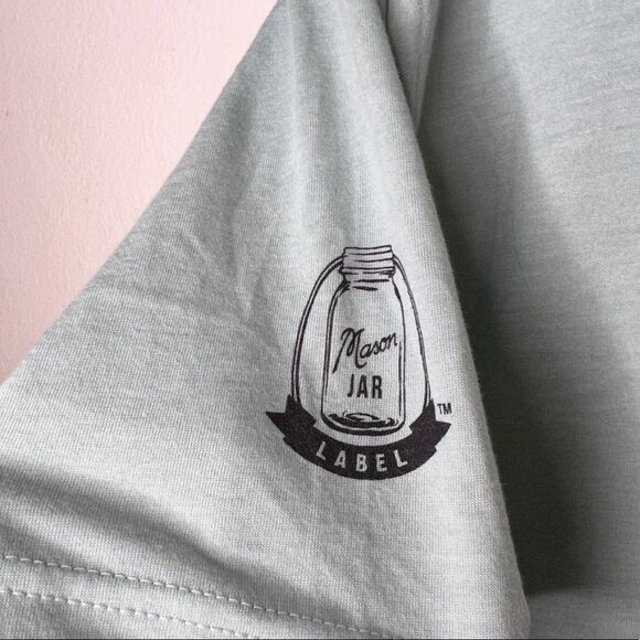 Bella Canvas Mason Jar T-Shirt nwt - Picture 4 of 8